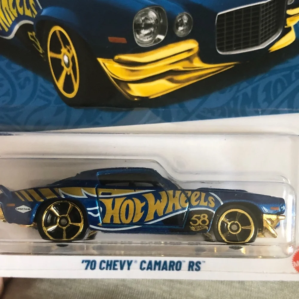 '70 Chevy Camaro RS - Blue and Gold